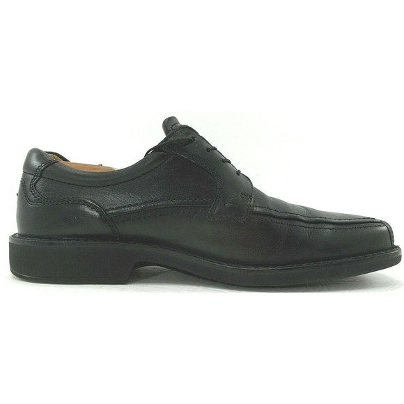 ECCO Mens Bicycle Toe Oxfords Black Leather Dress Shoes Size 10-10.5 US EU44 EUC main image 7